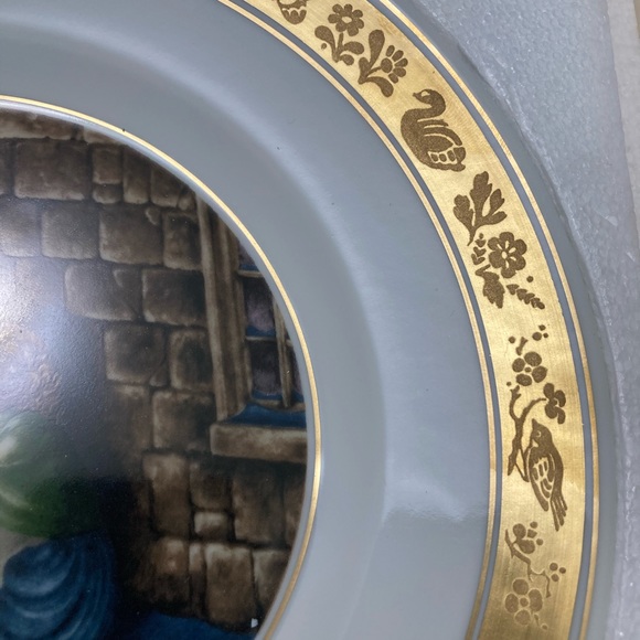 Vintage The Little Match Girl Decorative Plate - Picture 3 of 7